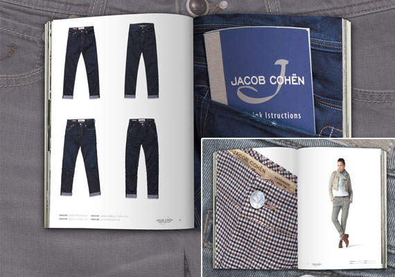 Look Book uomo e donna per la famosa linea di abbigliamento Jacob Cohën. <br> Cliente: Giada Spa.